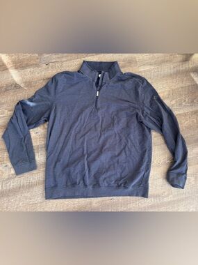 Greg Norman Collection Men's Zip-Up Sweater - Navy Blue XXL
